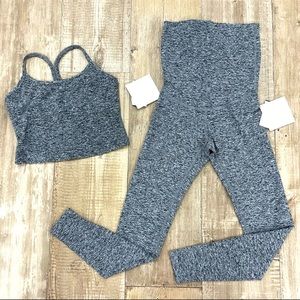 NWT Beyond Yoga Space dye Bra & Leggings Set